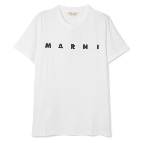 Marni - マルニ MARNI ロゴプリント Tシャツ オーバーフィット 半袖