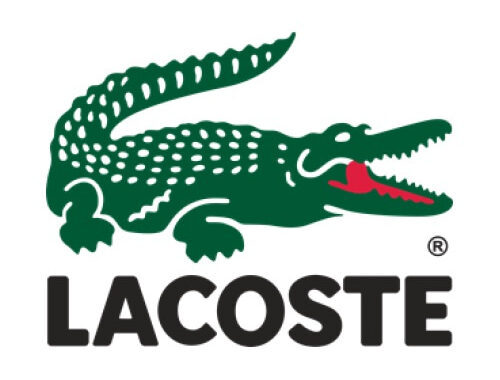 Lacoste, famous for its crocodile logo.