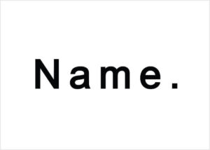 Name.